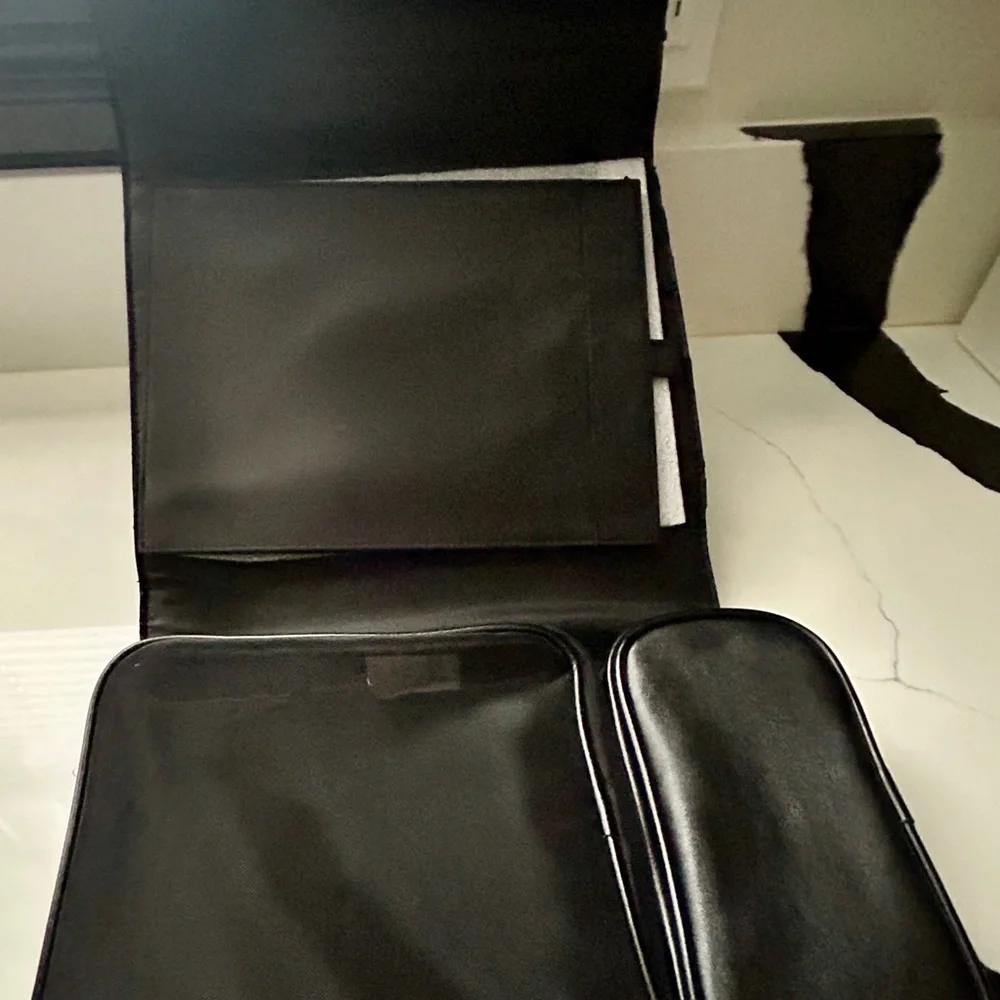 Dior Beauty Black Vanity Cosmetic Bag